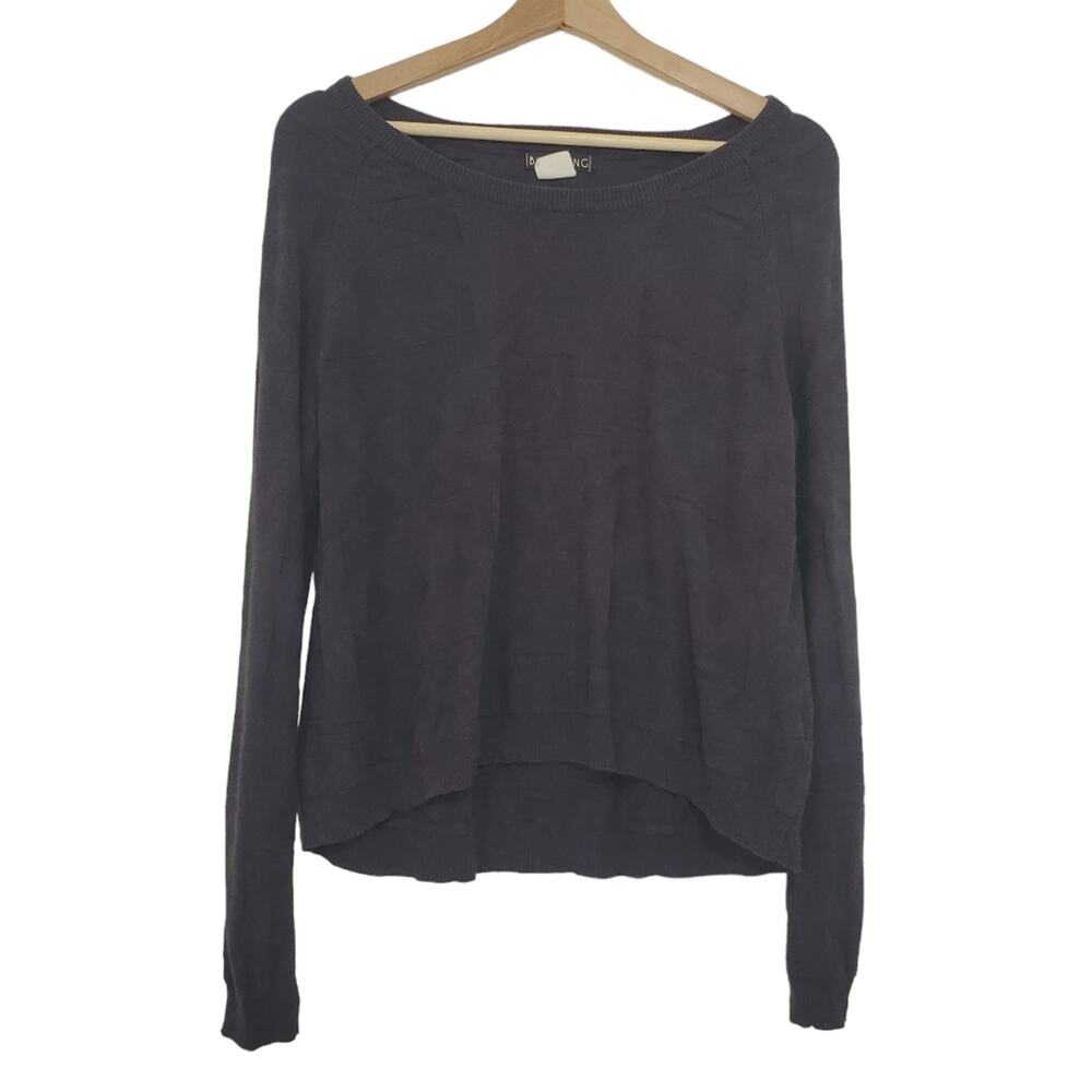 Billabong | Textured Pattern Round Neck Lightweight Knit Sweater